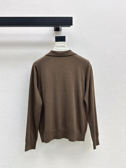 Loe NEW Embroidered wool sweater