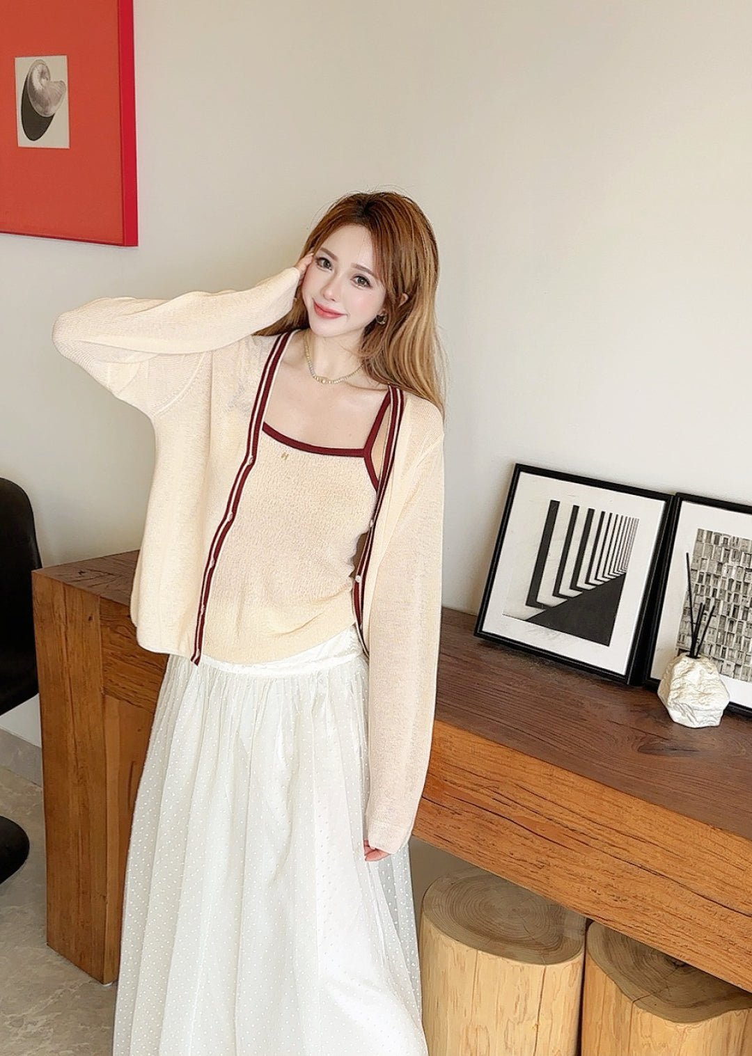 Herm NEW Cardigan + vest