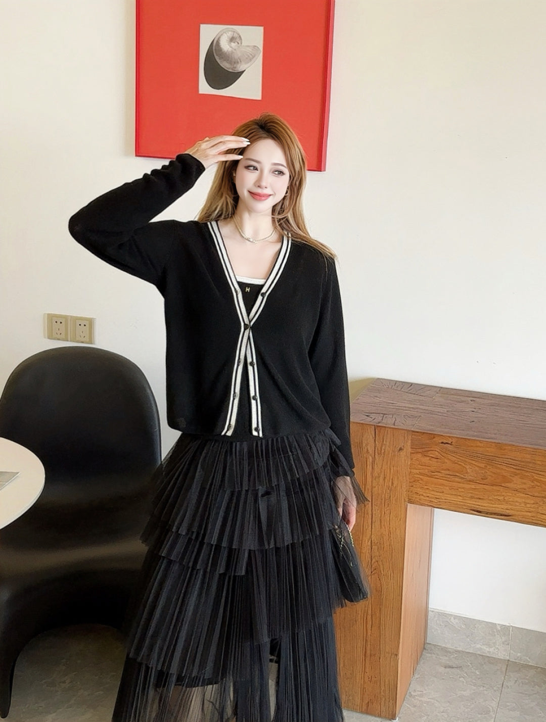 Herm NEW Cardigan + vest