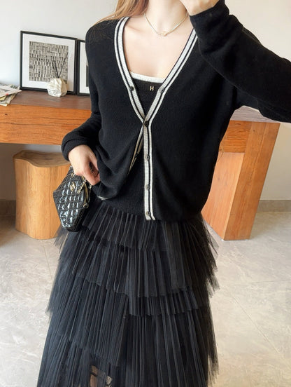 Herm NEW Cardigan + vest