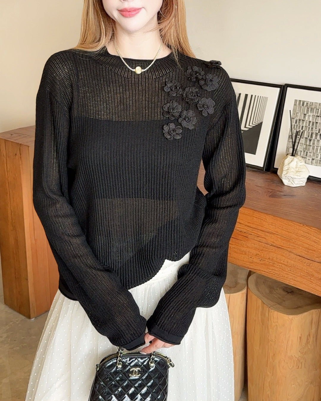 Chan NEW long-sleeved sweater