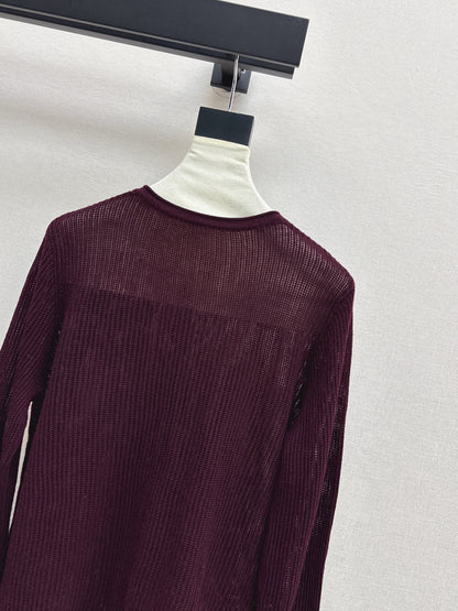 Chan NEW floral embellished cardigan