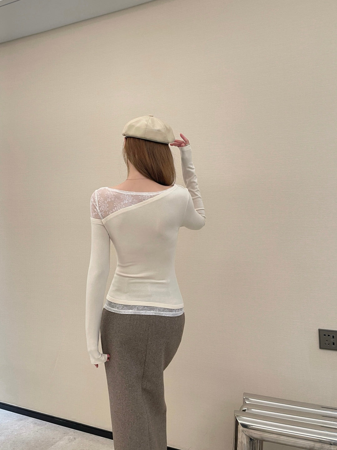 Miu NEW Lace base shirt