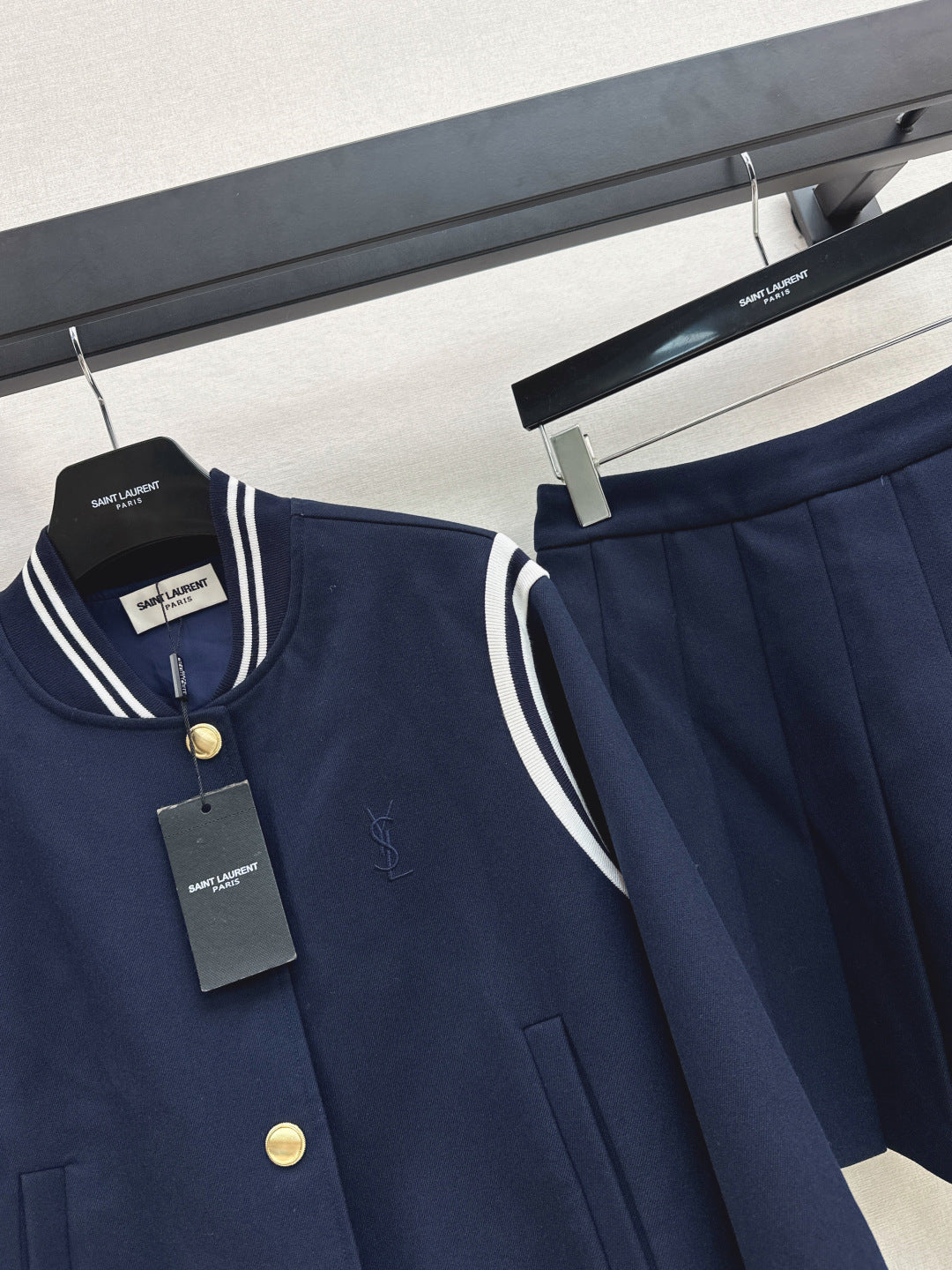 Saint NEW  jacket + pleated skirt