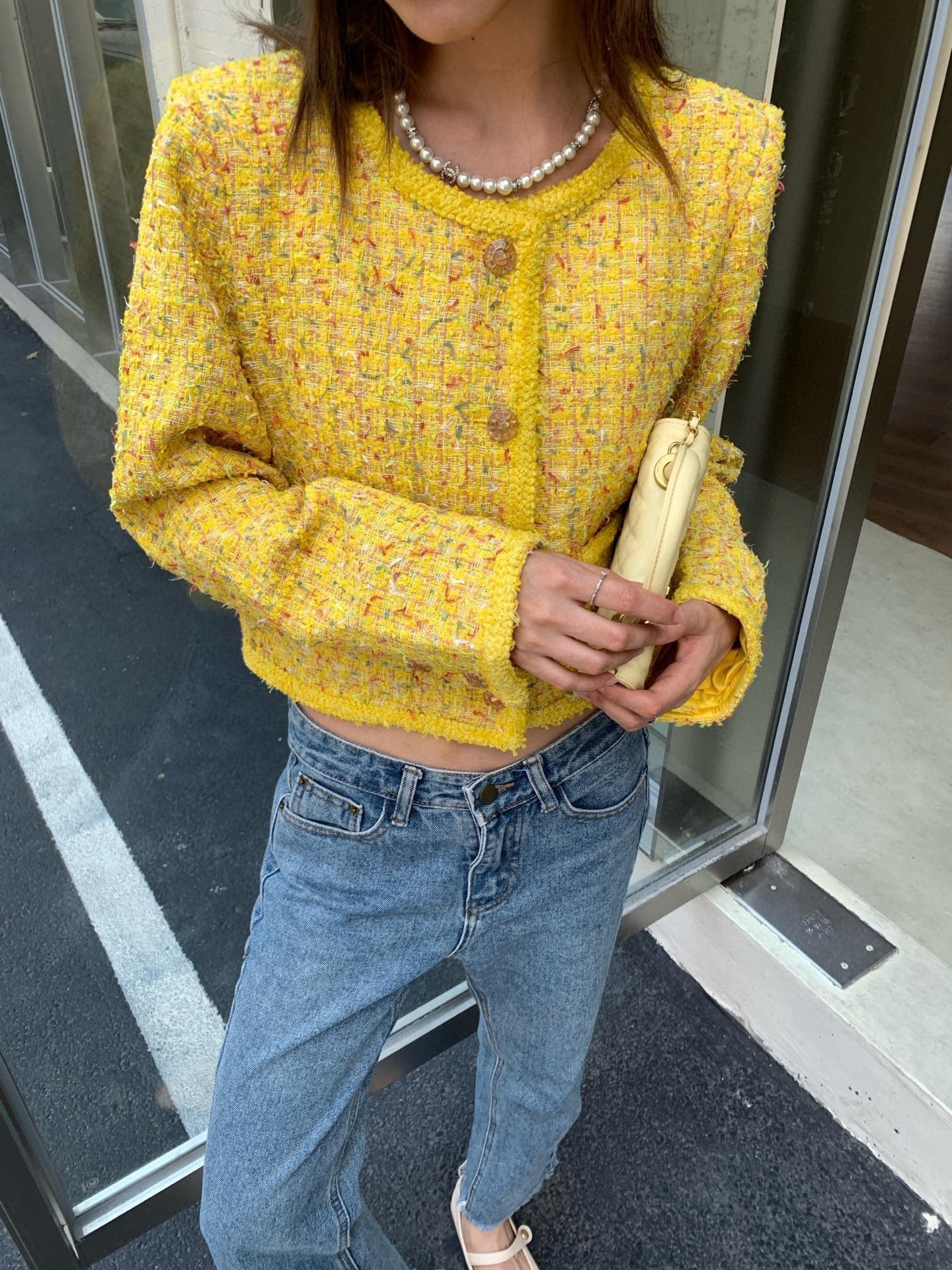 Chan NEW woven jacket