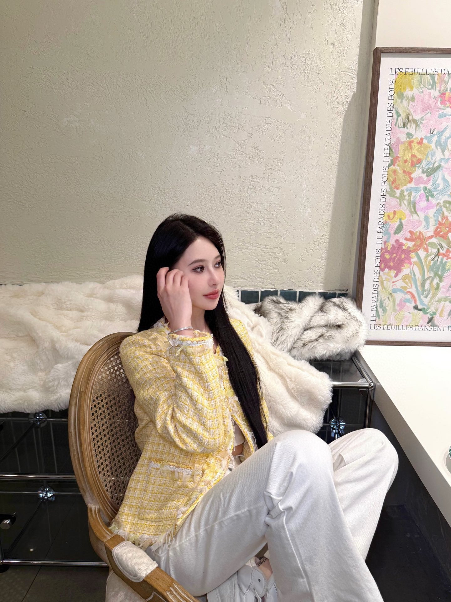 Chan NEW woven jacket