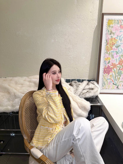 Chan NEW woven jacket