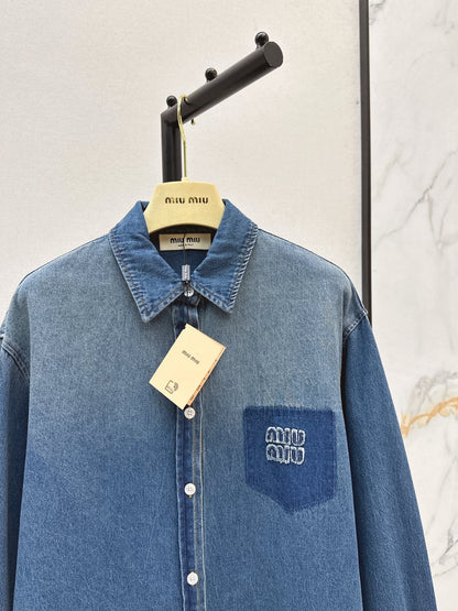 Miu NEW denim shirt