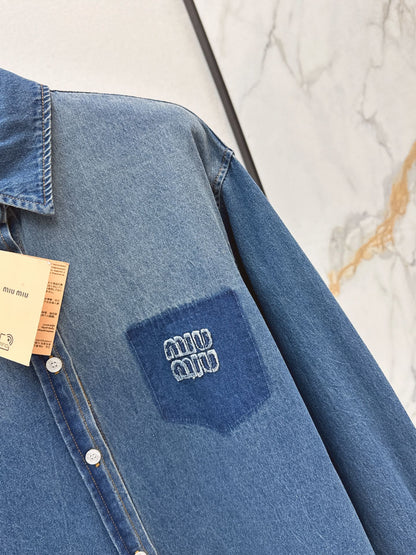 Miu NEW denim shirt