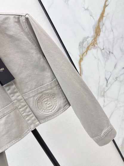 Fend NEW Cropped denim jacket