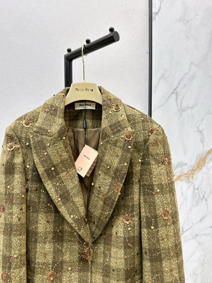 Miu NEW sequined blazer