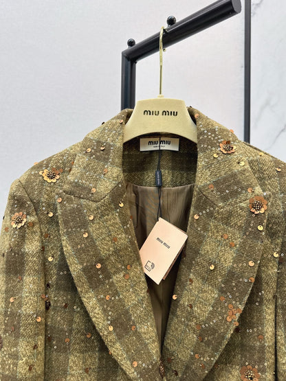 Miu NEW sequined blazer