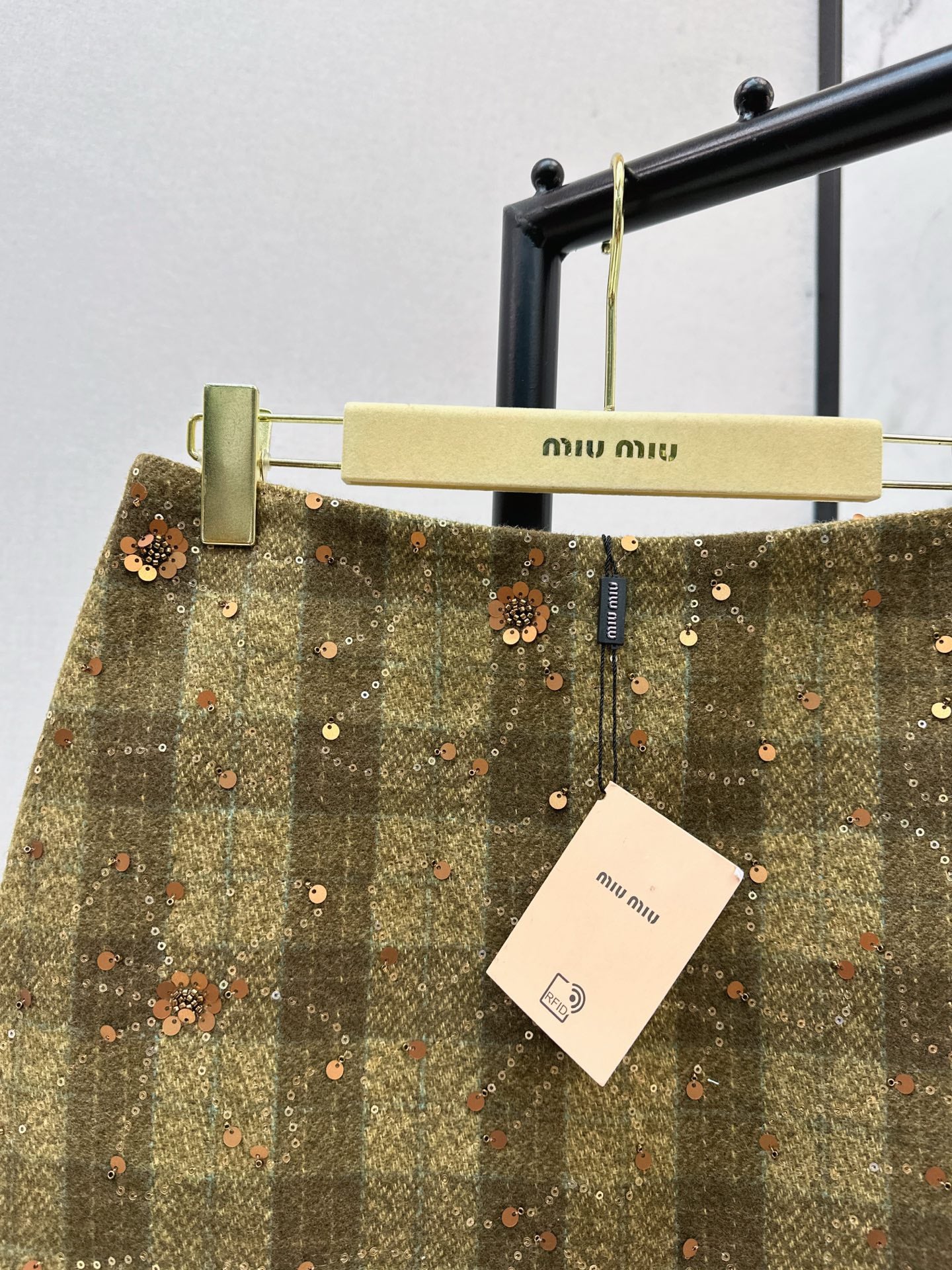 Miu NEW sequin skirt