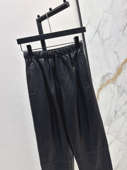 Brun NEW  leather pants