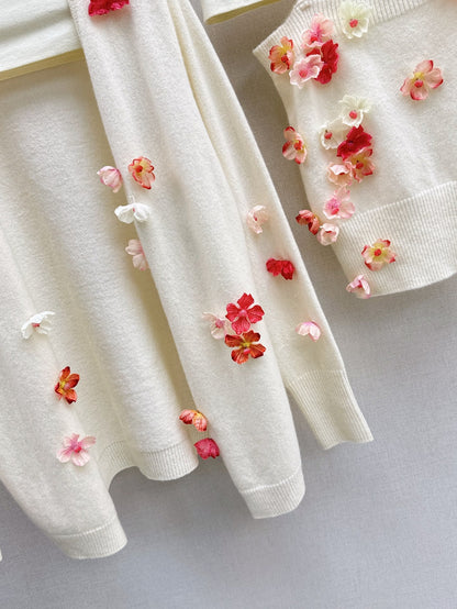 Chan NEW vest + cardigan set