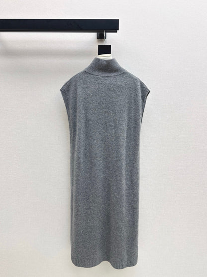 Herm NEW Wool sleeveless dress