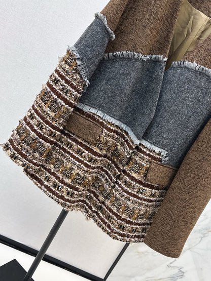 25Ss NEW woven blazer