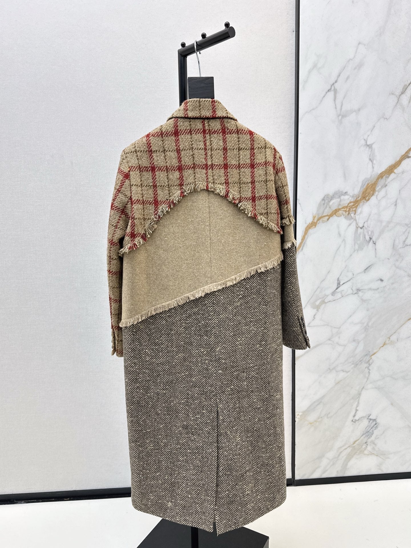 25Ss NEW color-block coat