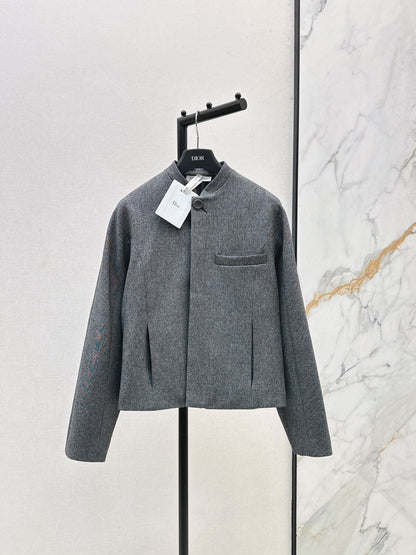 CD NEW stand collar jacket