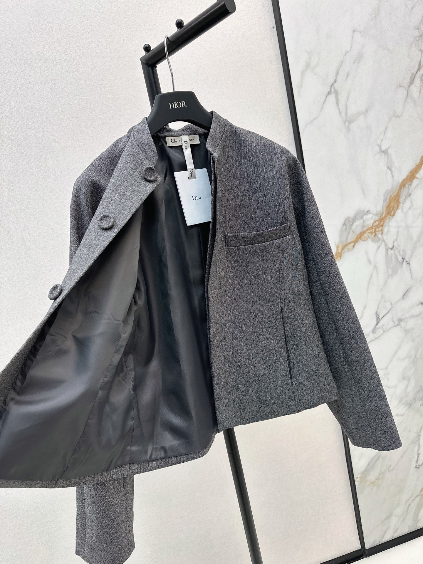 CD NEW stand collar jacket