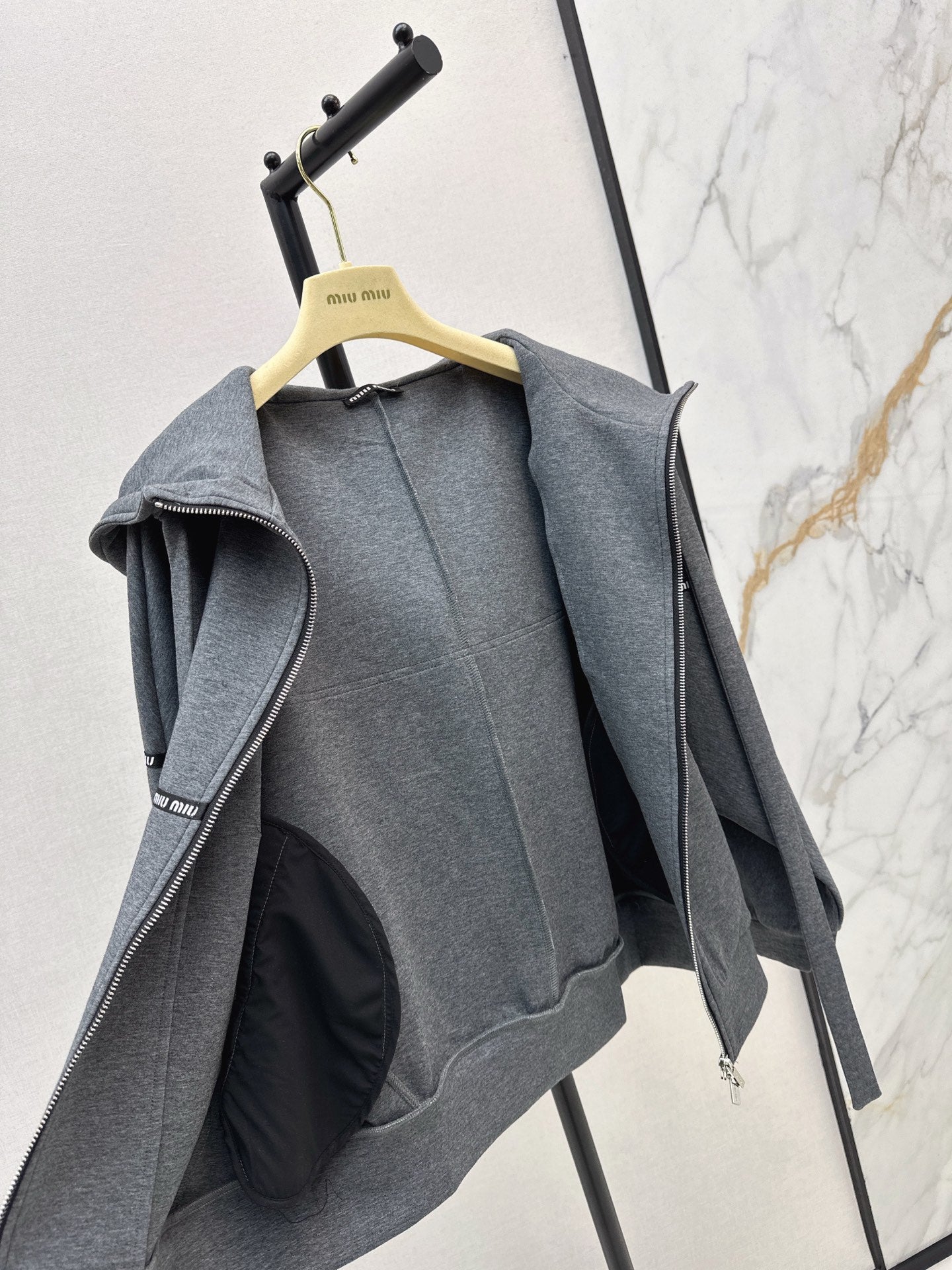 Miu NEW hooded jacket