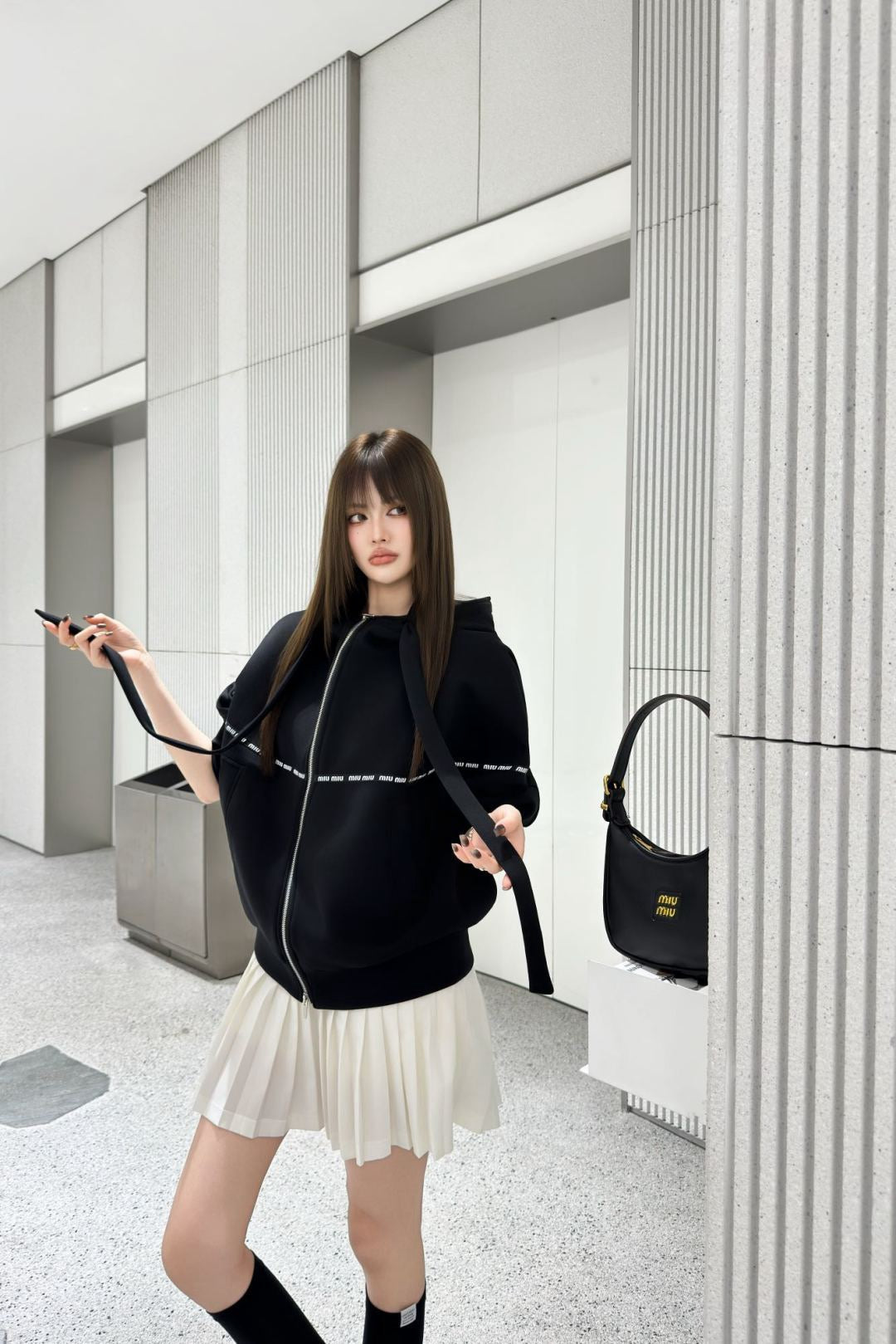 Miu NEW hooded jacket