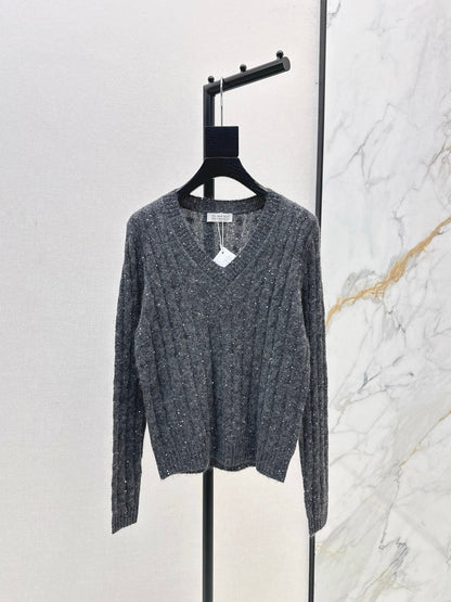 Brun NEW V-neck sweater