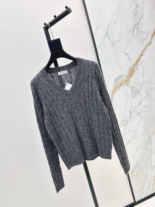 Brun NEW V-neck sweater