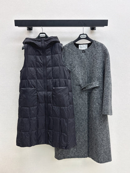 Max NEW Down liner + cashmere coat