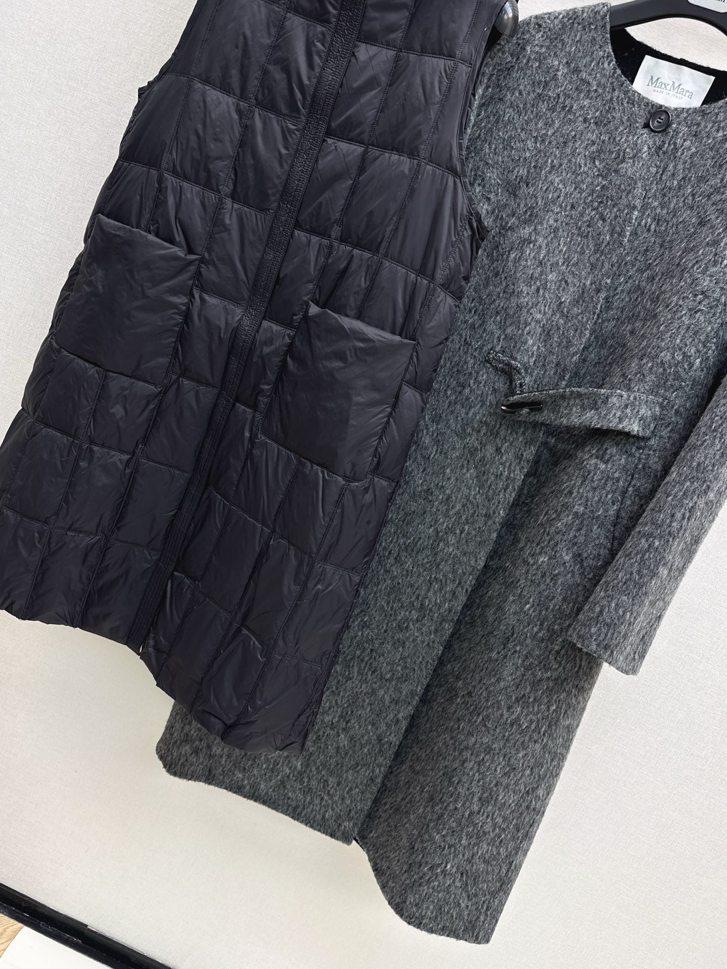 Max NEW Down liner + cashmere coat