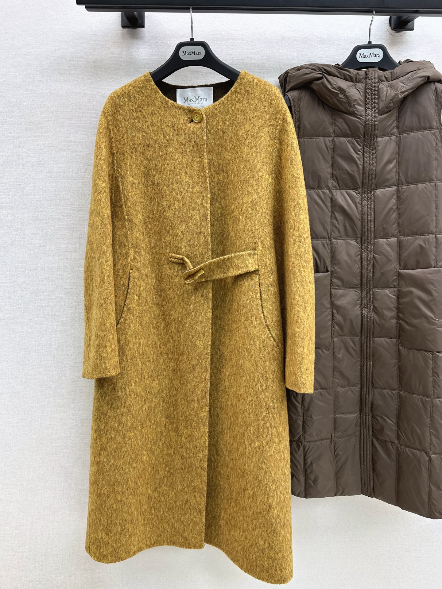 Max NEW Down liner + cashmere coat