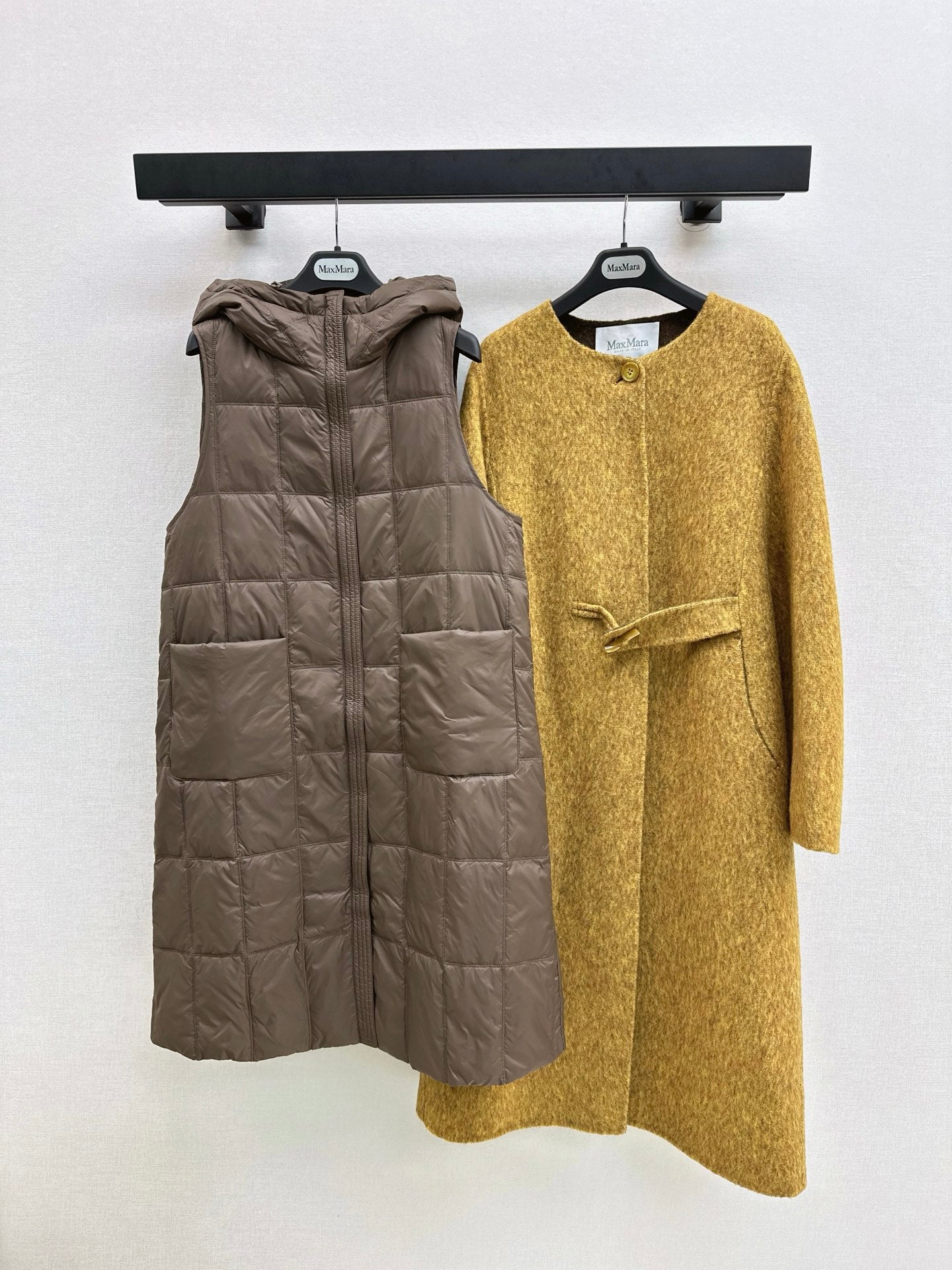 Max NEW Down liner + cashmere coat