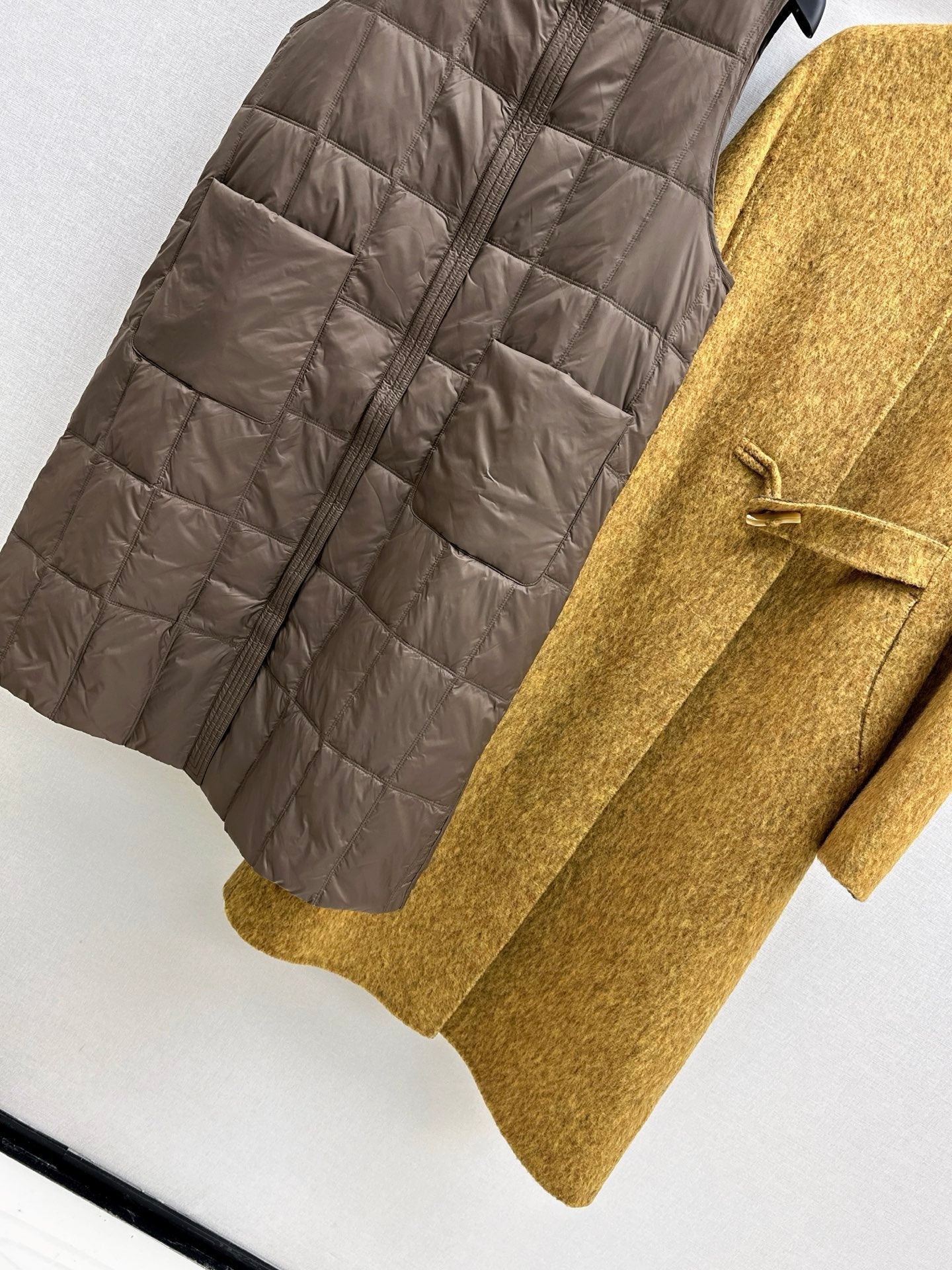 Max NEW Down liner + cashmere coat