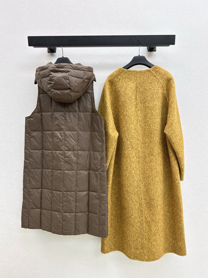 Max NEW Down liner + cashmere coat