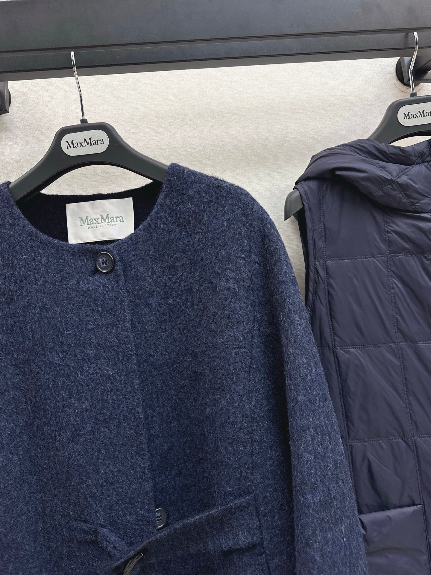 Max NEW Down liner + cashmere coat