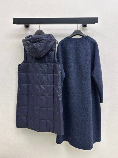 Max NEW Down liner + cashmere coat