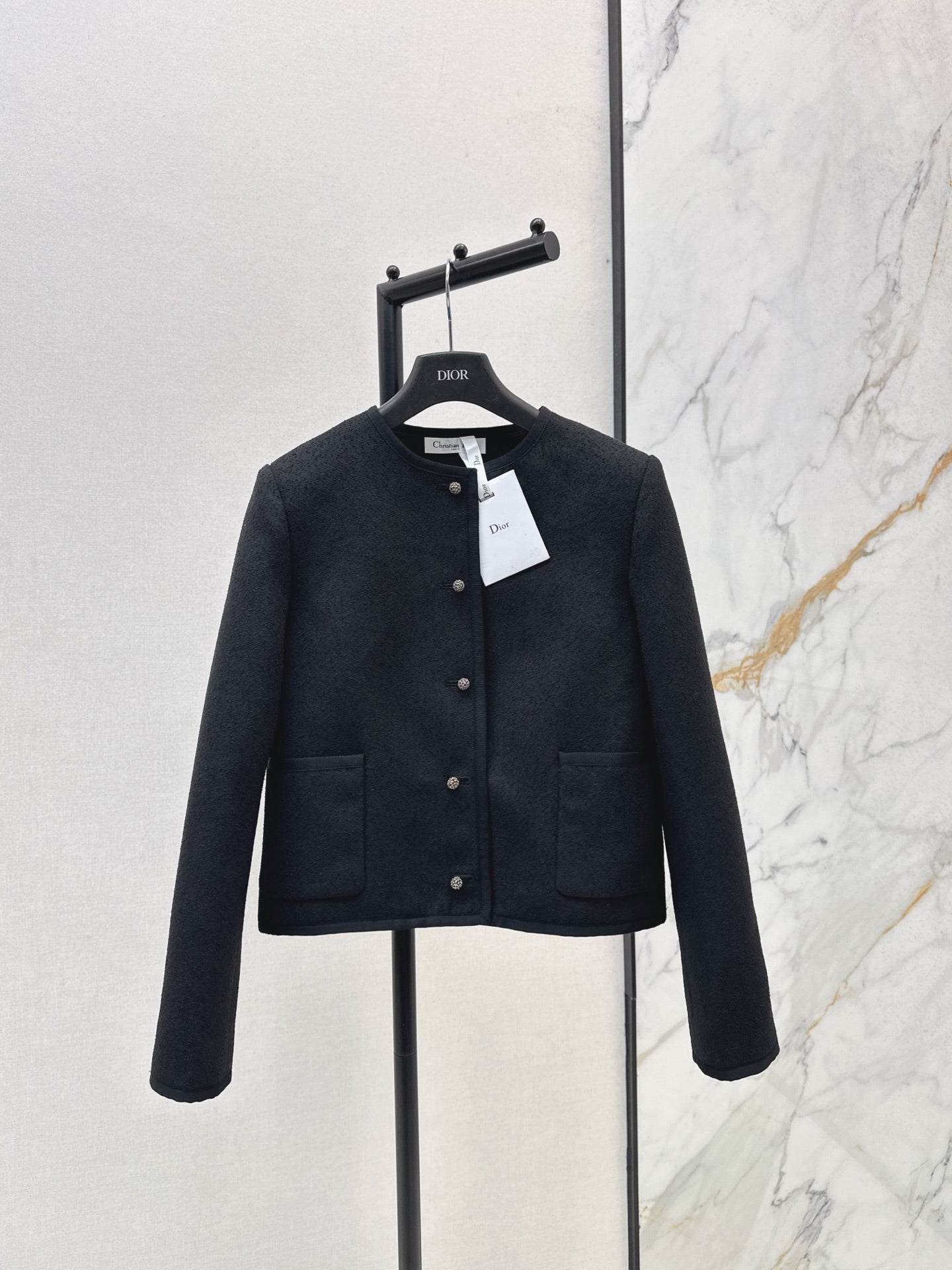 CD NEW crew neck jacket