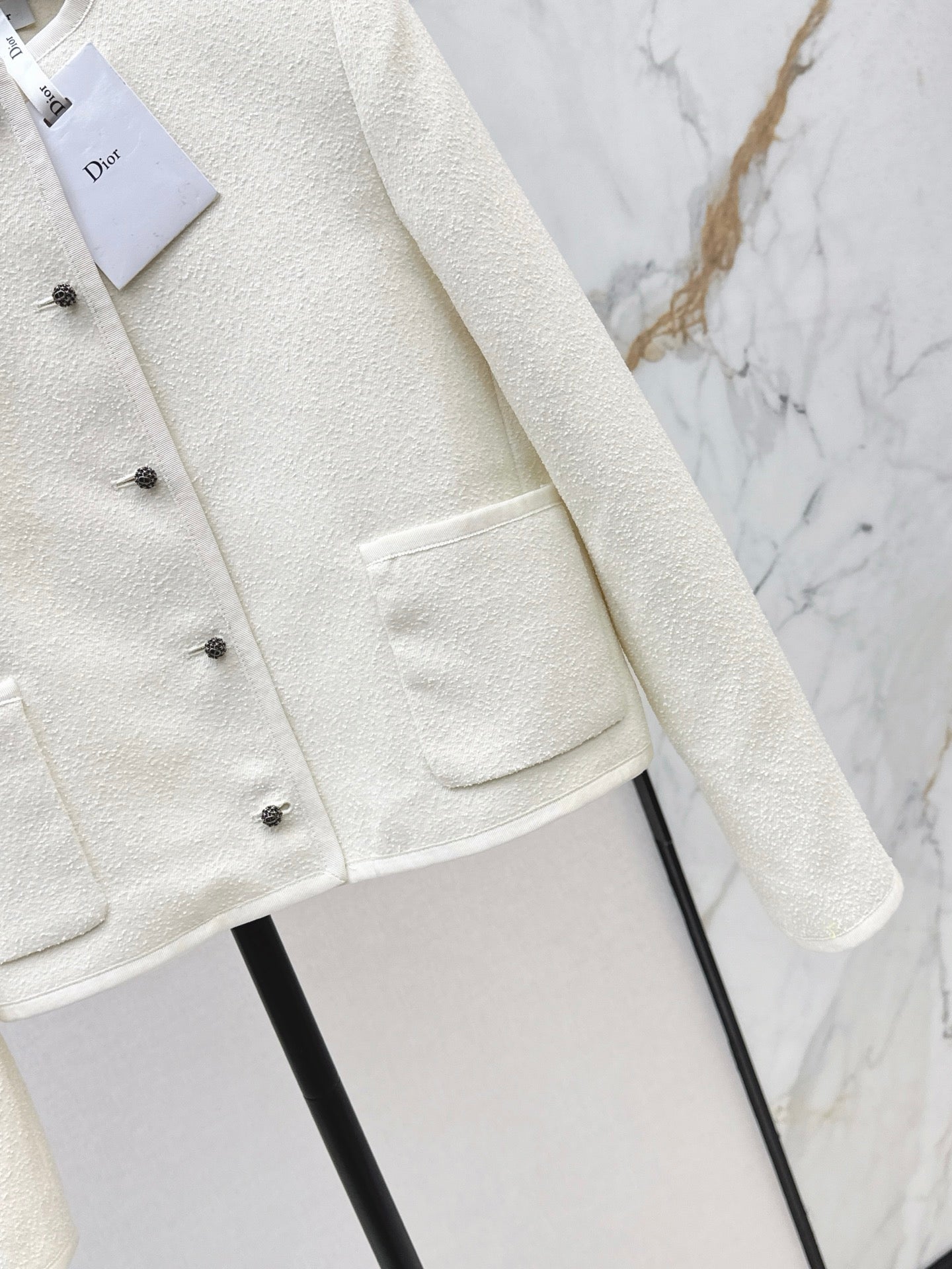 CD NEW crew neck jacket