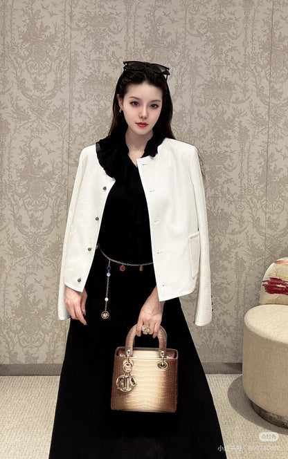 CD NEW crew neck jacket