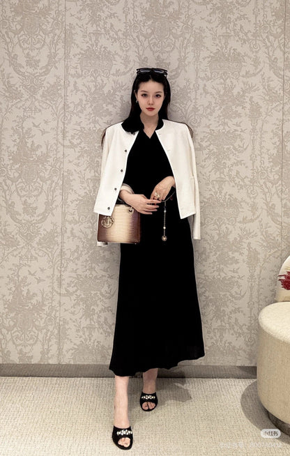 CD NEW crew neck jacket