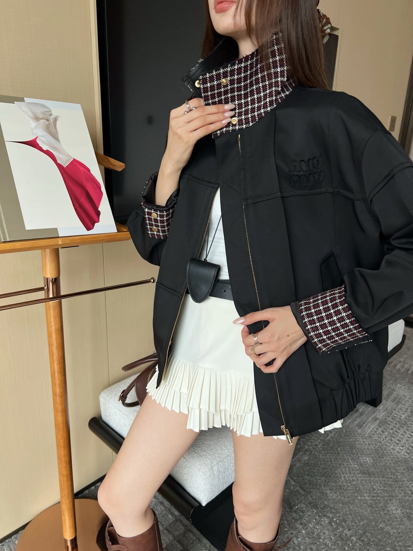 Miu NEW cropped jacket