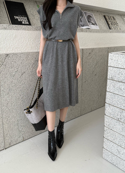 Herm NEW Wool sleeveless dress