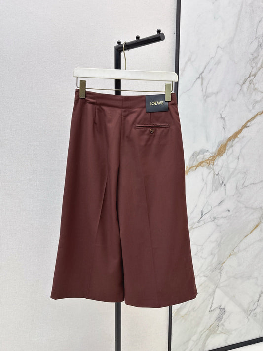 Loe NEW high-waisted cropped trousers