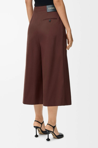 Loe NEW high-waisted cropped trousers