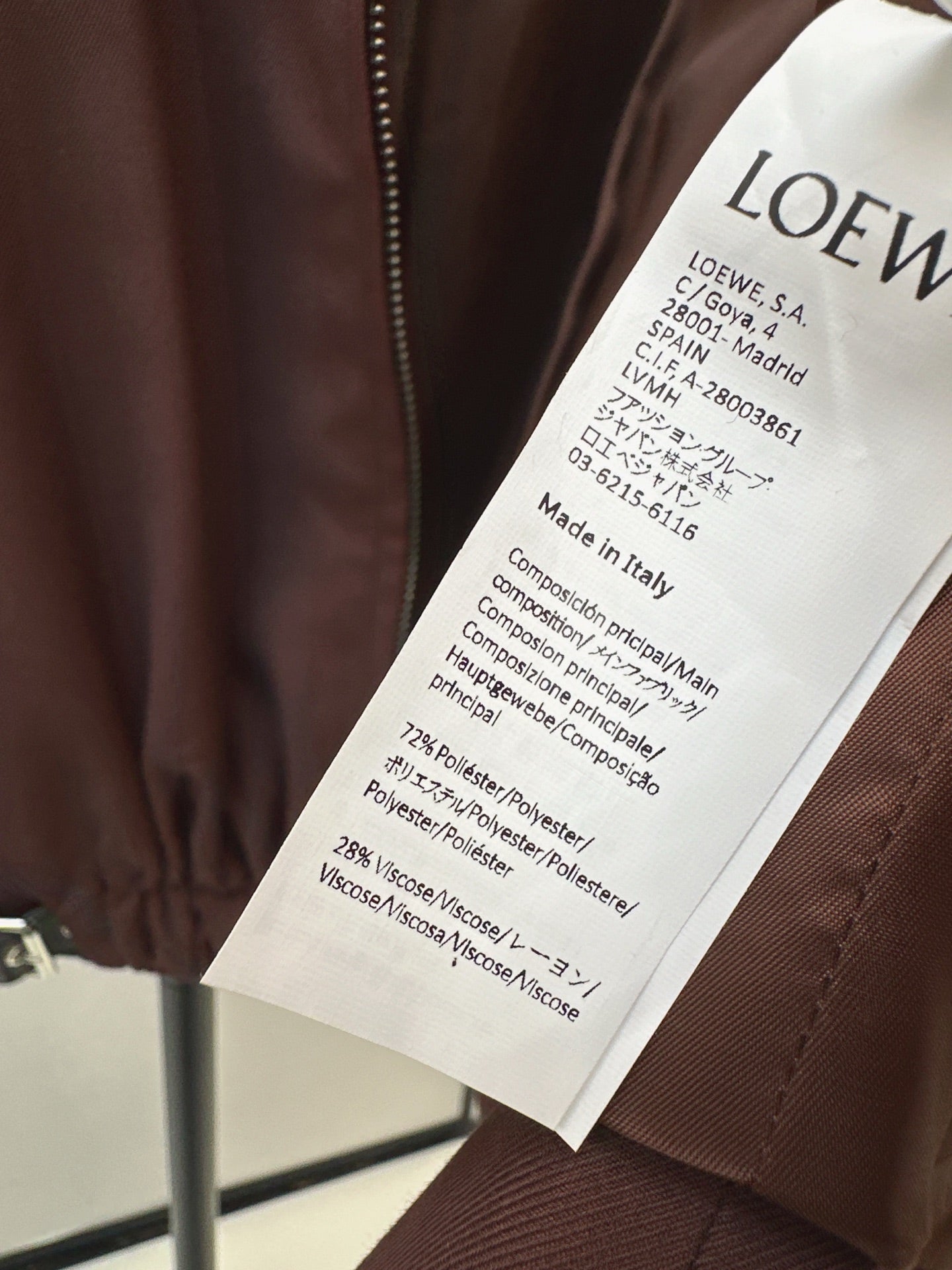 Loe NEW lapel jacket