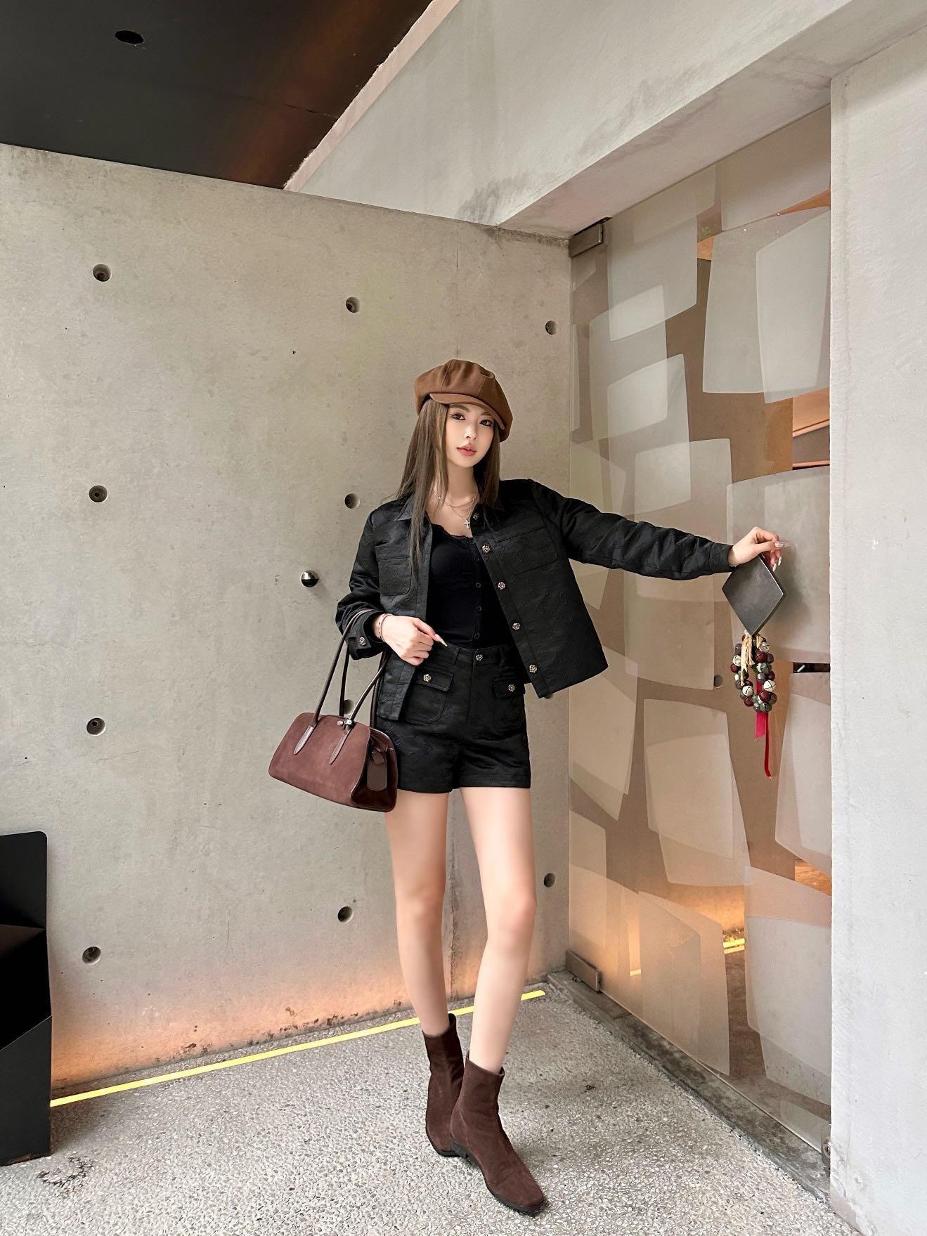 Chan NEW jacquard shorts