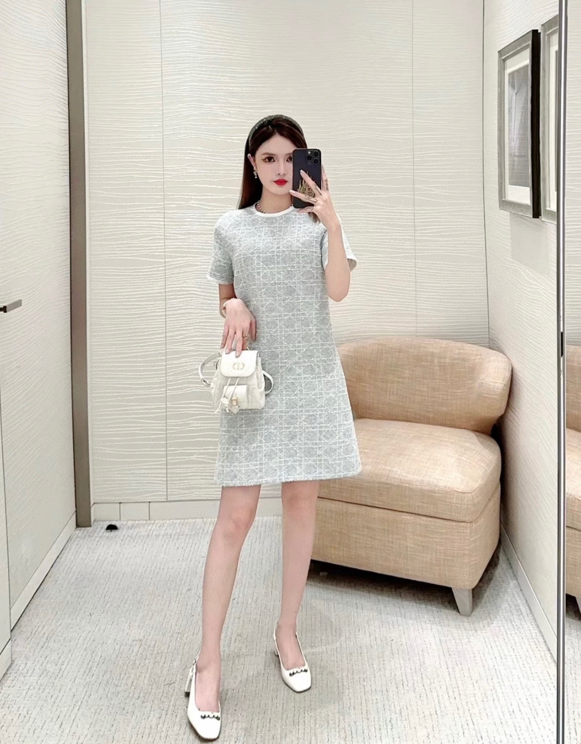 CD NEW short sleeve dress