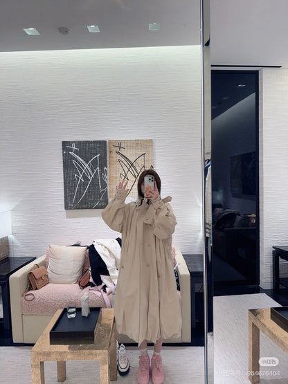 Chan NEW jacquard trench coat