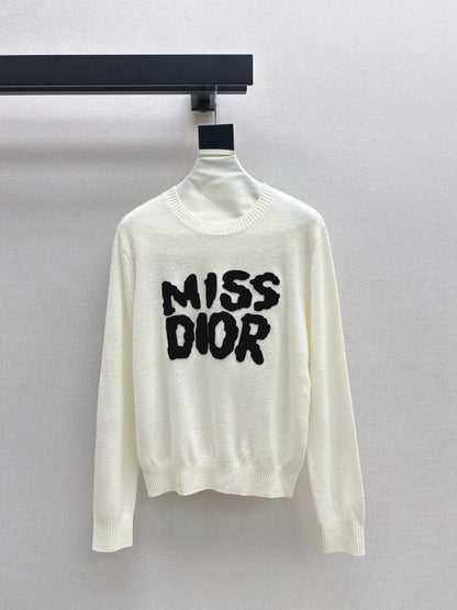 CD NEW embroidered logo sweater