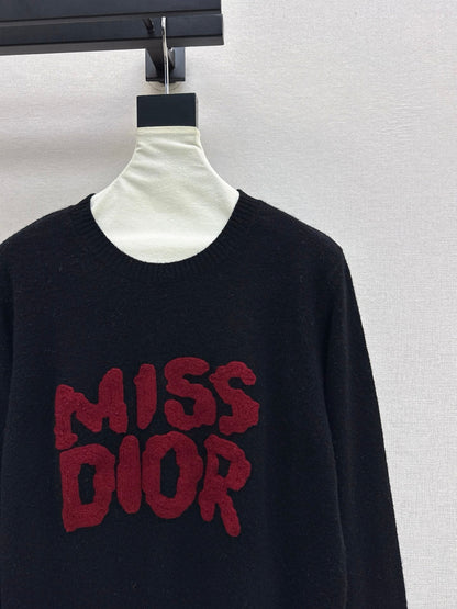 CD NEW embroidered logo sweater